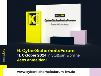 Grafik für das CyberSicherheitsForum 2024